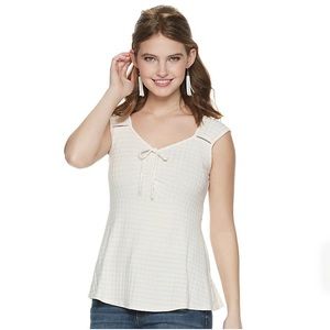 Soft Ruched Front Tank Top